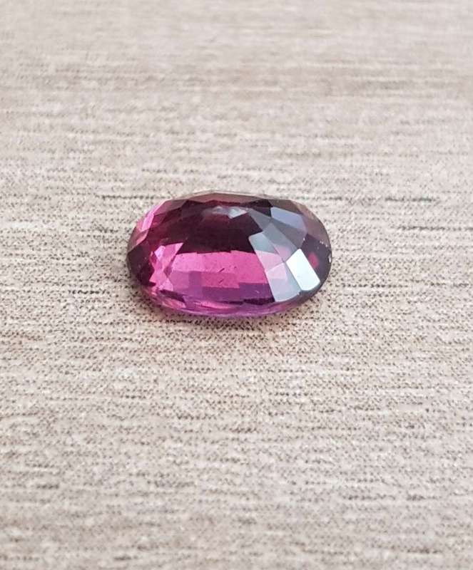 1.27Ct.Cherry Pink Rhodolite Garnet Africa Ravishing Color & Full Fire! Natural