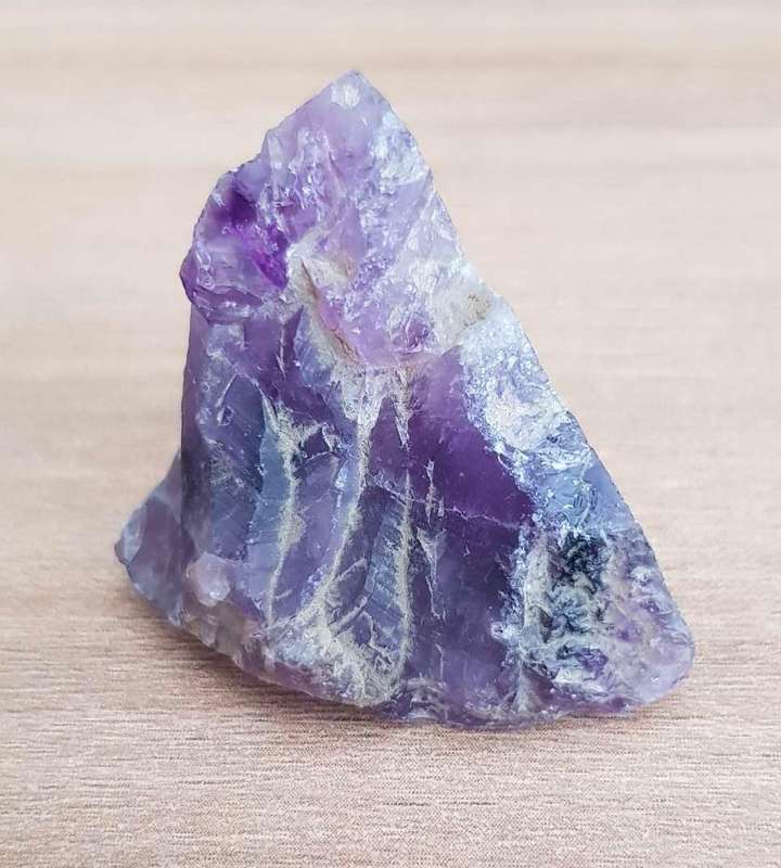 77.1Ct.  Amethyst Rough Purple  Natural Brazil