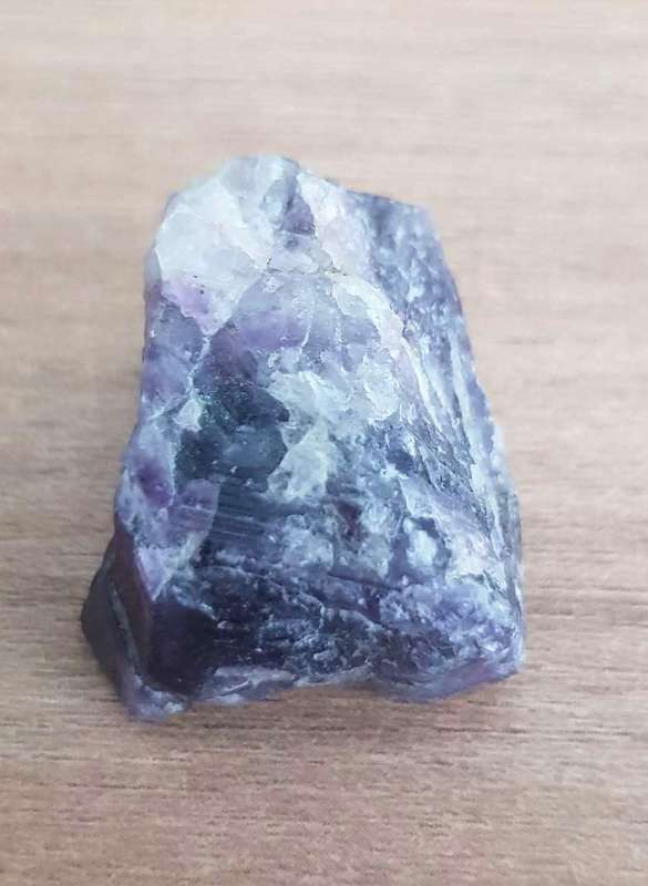 54Ct.  Amethyst Rough Purple  Natural Brazil