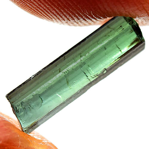 TOP IF FLAWLESS 2.75ct 100% NATURAL UNHEATED GREEN TOURMALINE ROUGH FACET NR!