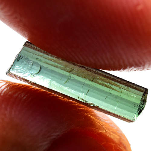 TOP IF FLAWLESS 2.75ct 100% NATURAL UNHEATED GREEN TOURMALINE ROUGH FACET NR!