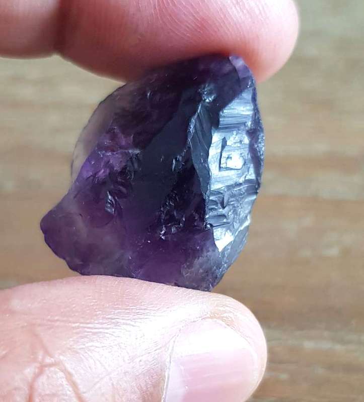 63.34Ct.  Amethyst Lavender Rough Natural  Spectacular Brazil