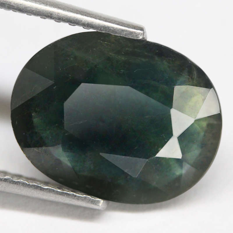 3.33Ct.  Sapphire Blue Oval Normal Heated  Nice! Natural Gemstone
