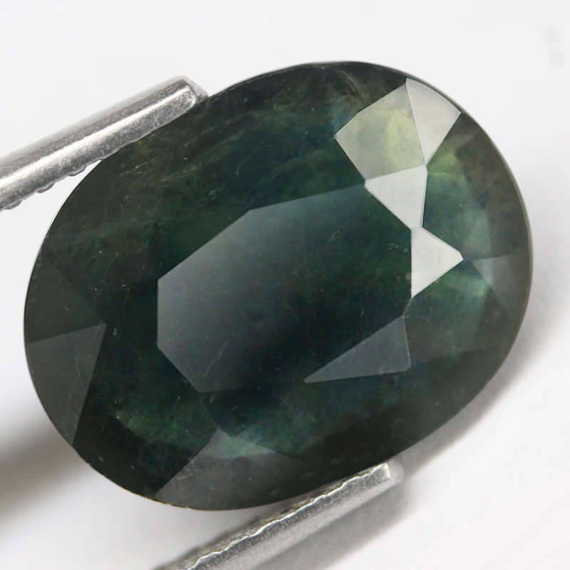 3.33Ct.  Sapphire Blue Oval Normal Heated  Nice! Natural Gemstone