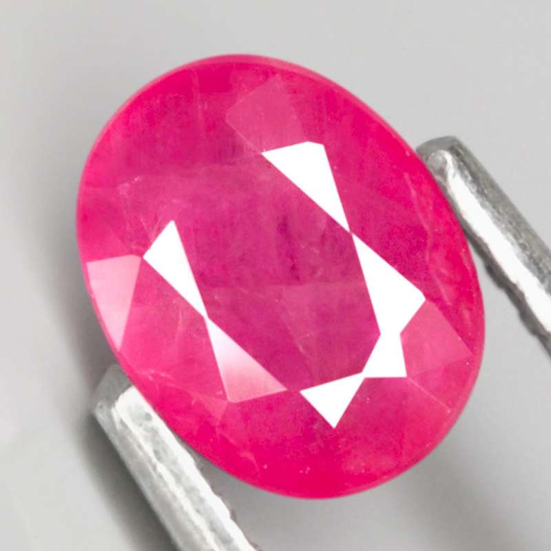 0.81Ct.  Ruby Top Pink Oval Normal Heated Winza,Tanzania Ravishing! Natural Gems