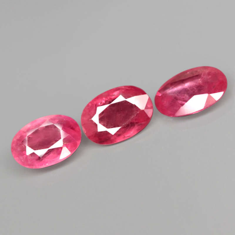 1.44Ct.  Ruby Reddish Pink Oval **Normal Heated** Winza,Tanzania Natural Gemstone