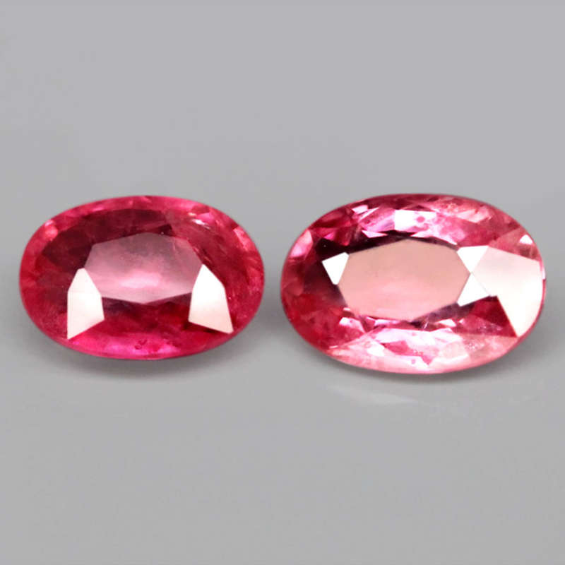 1.02Ct.  Ruby Reddish Pink Oval **Normal Heated** Winza,Tanzania Natural Gemstone