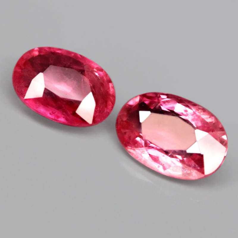 1.02Ct.  Ruby Reddish Pink Oval **Normal Heated** Winza,Tanzania Natural Gemstone