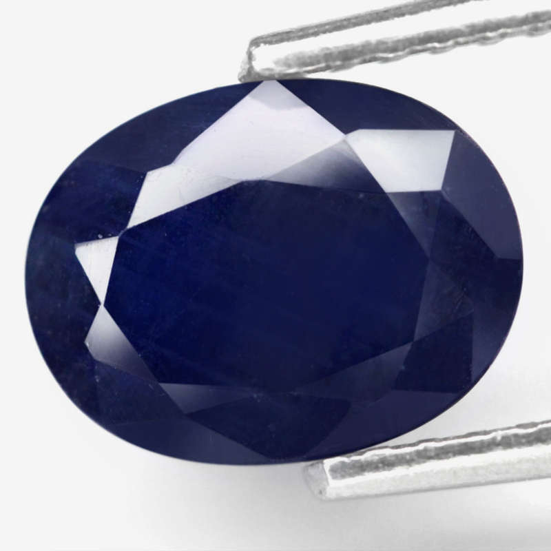2.12Ct. Sapphire Blue Oval Shape Australia Precious Gem Ravishing! Normal Heated