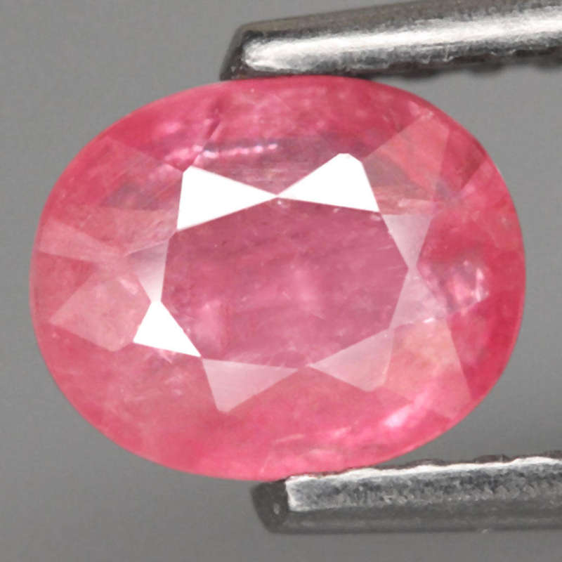 0.75Ct.  Ruby Pink Oval Facet Unheated Winza,Tanzania Ravishing Natural Gemstone