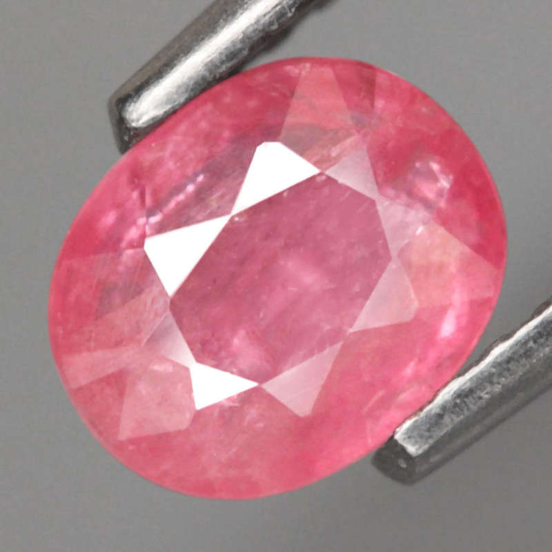 0.75Ct.  Ruby Pink Oval Facet Unheated Winza,Tanzania Ravishing Natural Gemstone