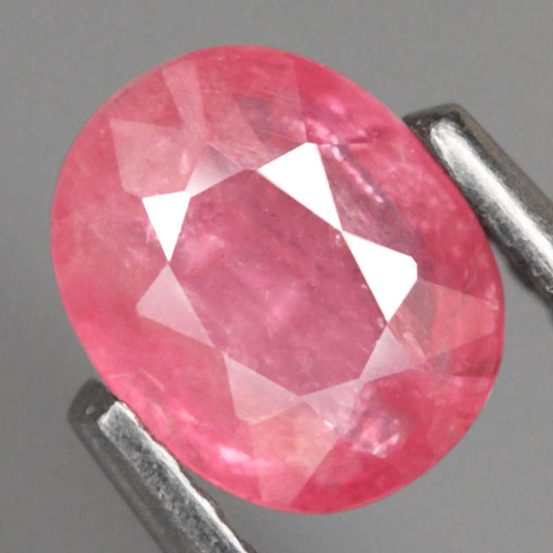 0.75Ct.  Ruby Pink Oval Facet Unheated Winza,Tanzania Ravishing Natural Gemstone
