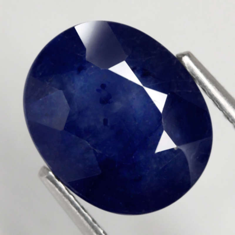 4.43Ct.  Sapphire Cornflower Blue Oval Facet Heated Mozambique Natural Gemstone