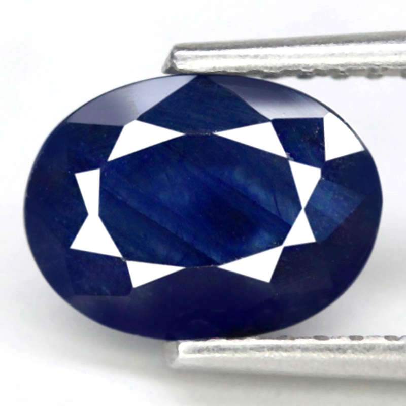 2.12Ct. Sapphire Cornflower Blue Oval Facet Heated Mozambique Natural