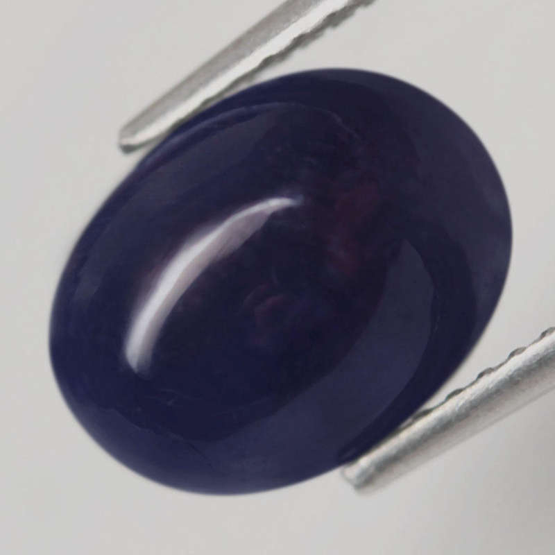 4.96Ct. Sapphire Green Oval Cabochon Normal Heated Mozambique Natural Gemstone