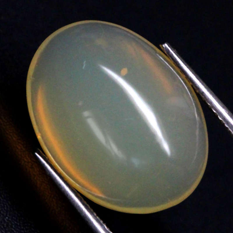 7.67Ct.  Opal Multi Colors Oval Cabochon Untreated Welo, Ethiopian Gemstone