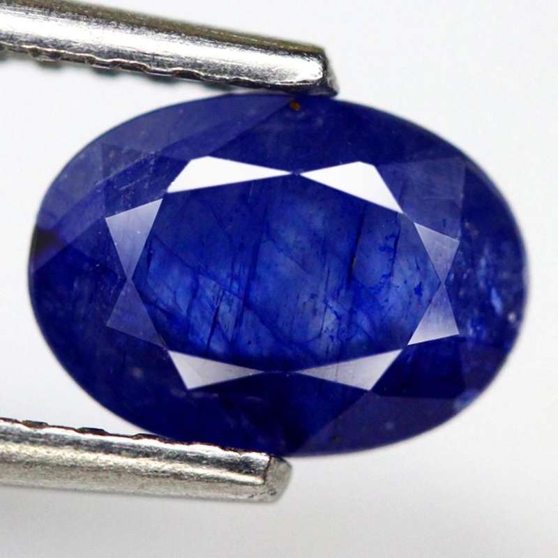 1.13Cts Sapphire Blue Oval Normal Heated  Gem Ravishing Natural Gemstone