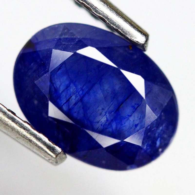 1.13Cts Sapphire Blue Oval Normal Heated  Gem Ravishing Natural Gemstone