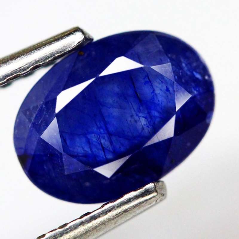 1.13Cts Sapphire Blue Oval Normal Heated  Gem Ravishing Natural Gemstone