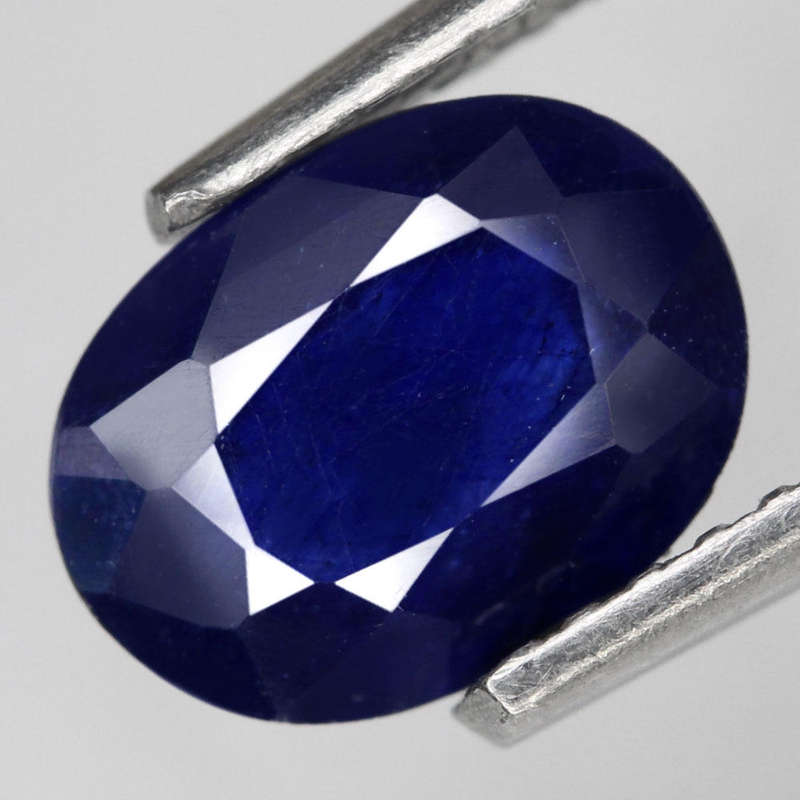 1.51Ct. Sapphire Blue Oval Normal Heated Thailand Gem Ravishing Natural Gemstone