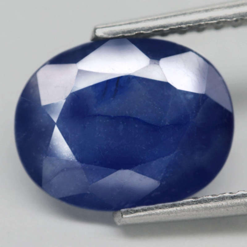 2.78Ct.  Sapphire Blue Oval Facet Heated Mozambique Ravishing Natural Gemstone