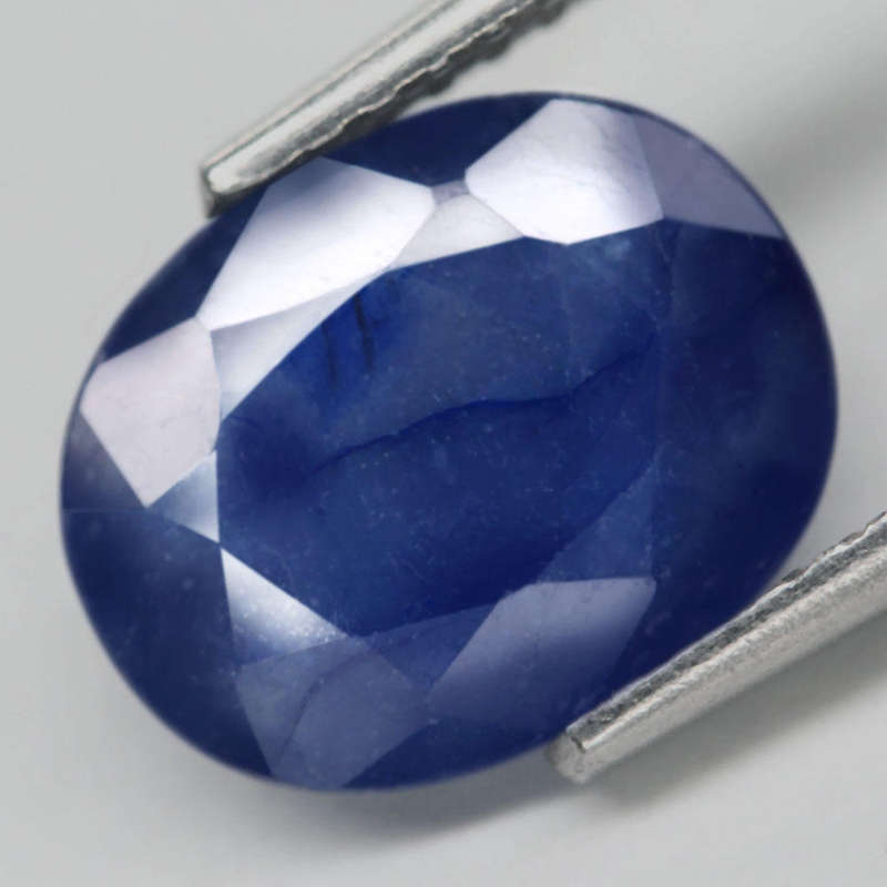 2.78Ct.  Sapphire Blue Oval Facet Heated Mozambique Ravishing Natural Gemstone