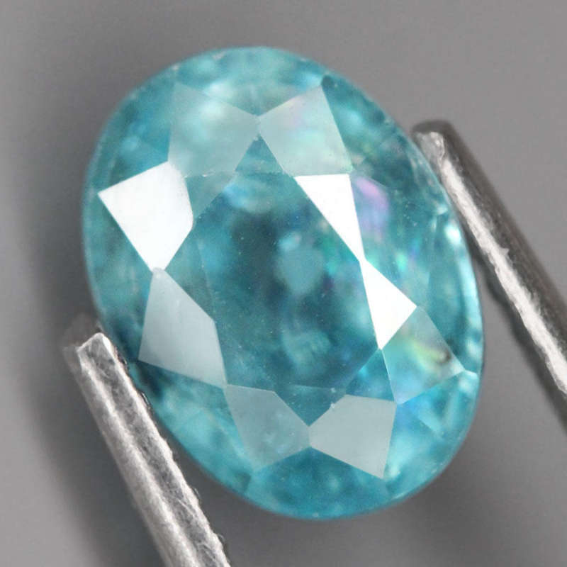 2.23Ct.  Aquamarine Sky Blue Oval Unheated Brazil Ravishing Natural Gemstone