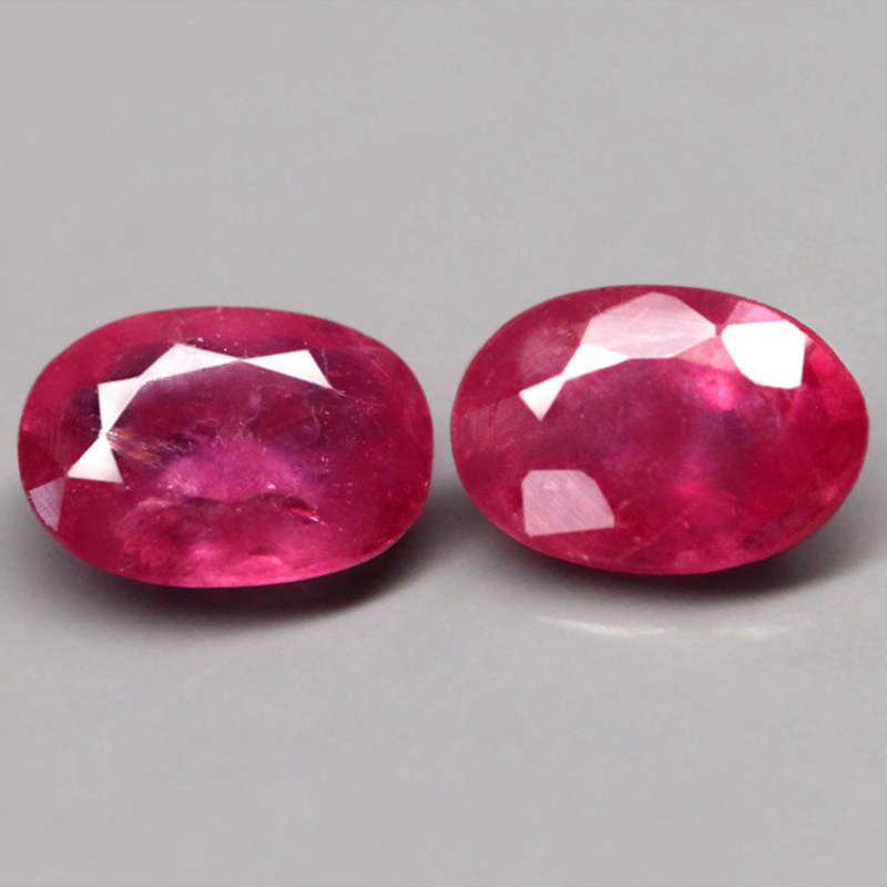 1.19Ct.  Ruby Pinkish Red Oval Normal Heated Tanzania Ravishing Natural Gemstone