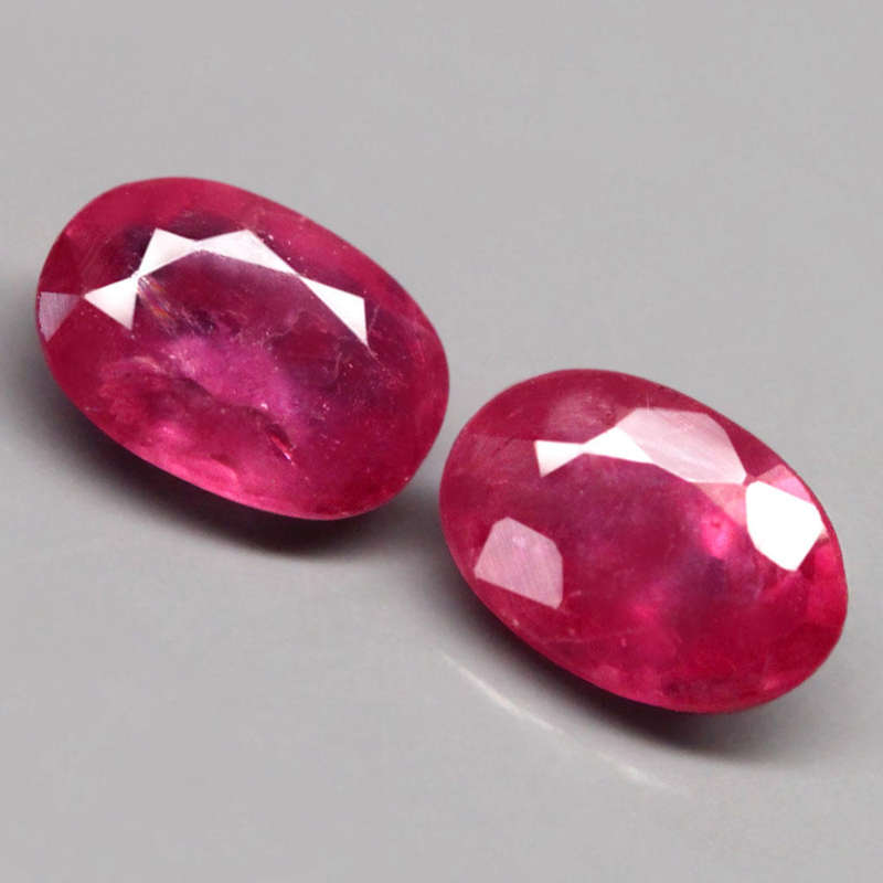 1.19Ct.  Ruby Pinkish Red Oval Normal Heated Tanzania Ravishing Natural Gemstone