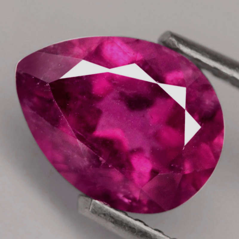 1.59Ct. Tourmaline Rubellite Pink Pear Mozambique Attractive! Natural Gemstone