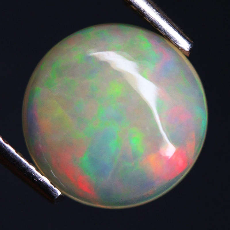 1.01Ct. Opal Rare Top Grade Multi Flash Rainbow Best 3D Pattern Fire! Ethiopian