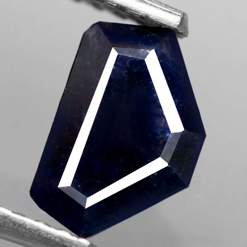 1.17Ct.  Sapphire Blue Fancy Australia Precious Gem Amazing Shape!Normal Heated