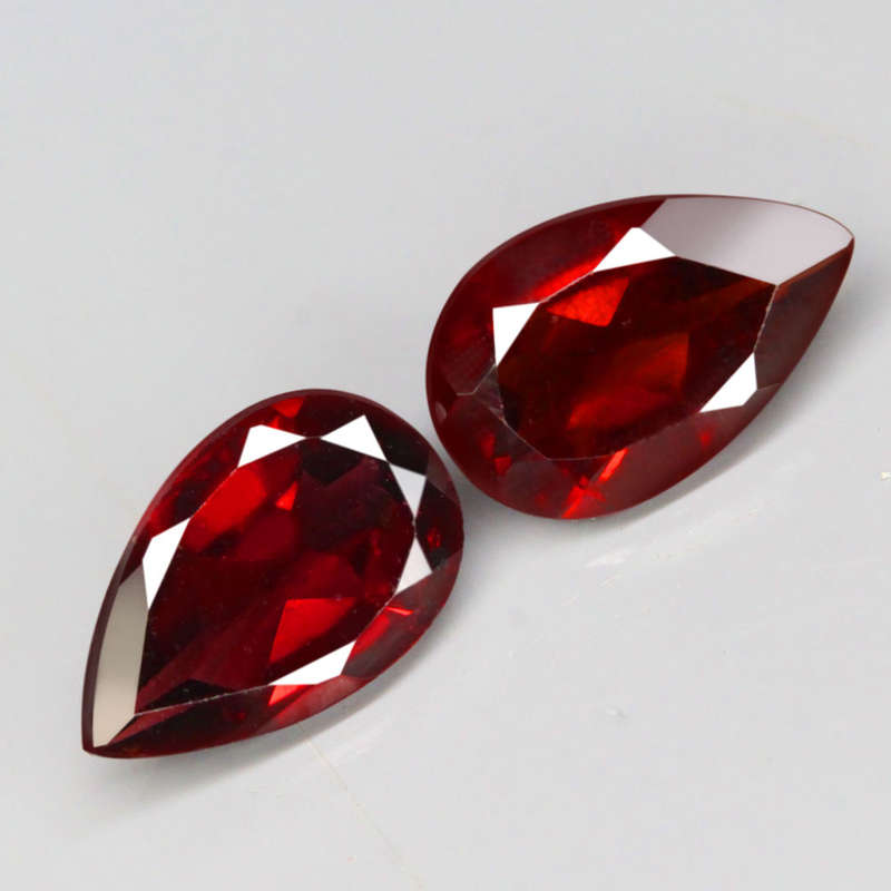 1.83Ct. Spessartite Garnet Top Red Marquise Namibia Gem Good Sparkling! Natural