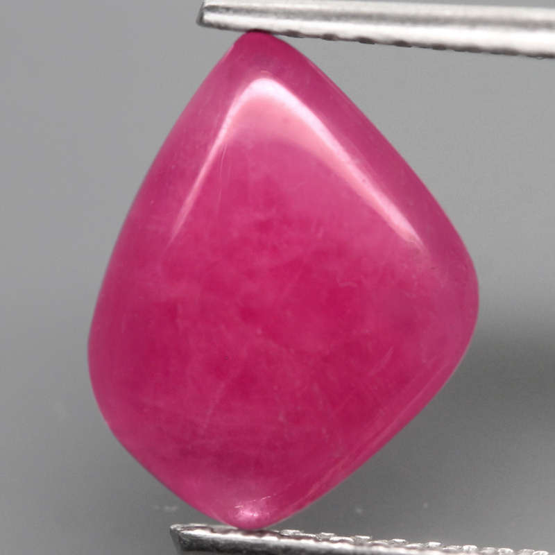 2.48Ct. Ruby Reddish Pink Fancy Cabochon Mozambique Ravishing Color!Natural