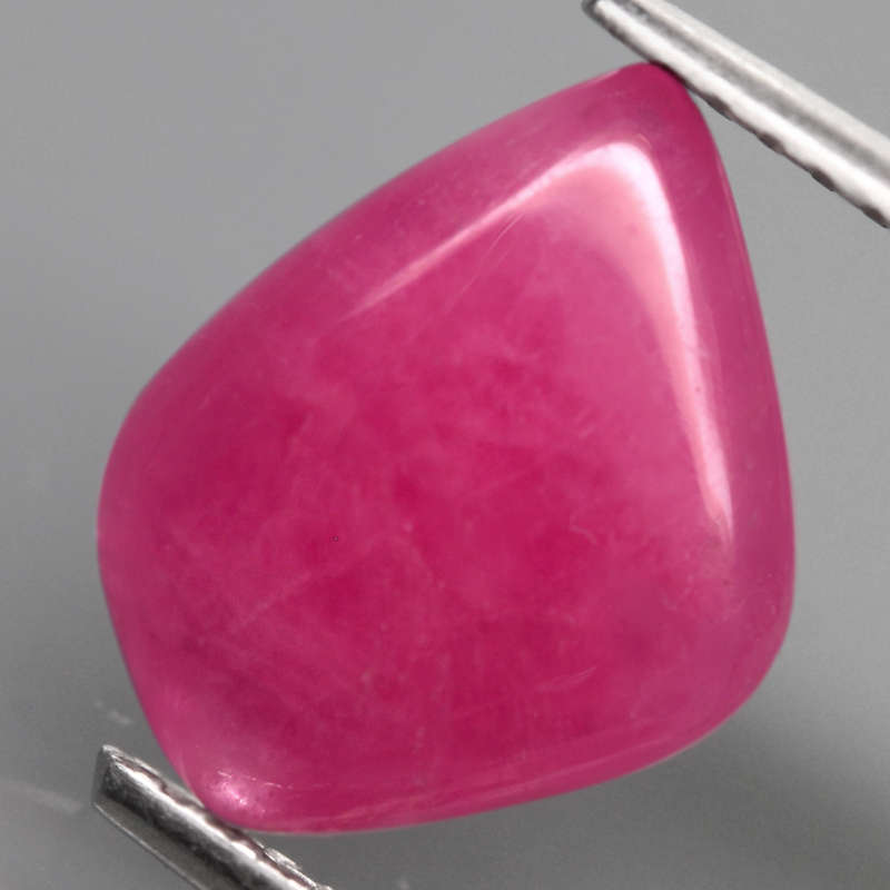 2.48Ct. Ruby Reddish Pink Fancy Cabochon Mozambique Ravishing Color!Natural