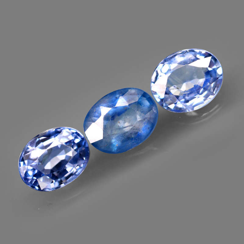 1.50Ct.  Sapphire Blue Oval Sri Lanka, Ceylon Luxurious For Jewelry! Normal Heated