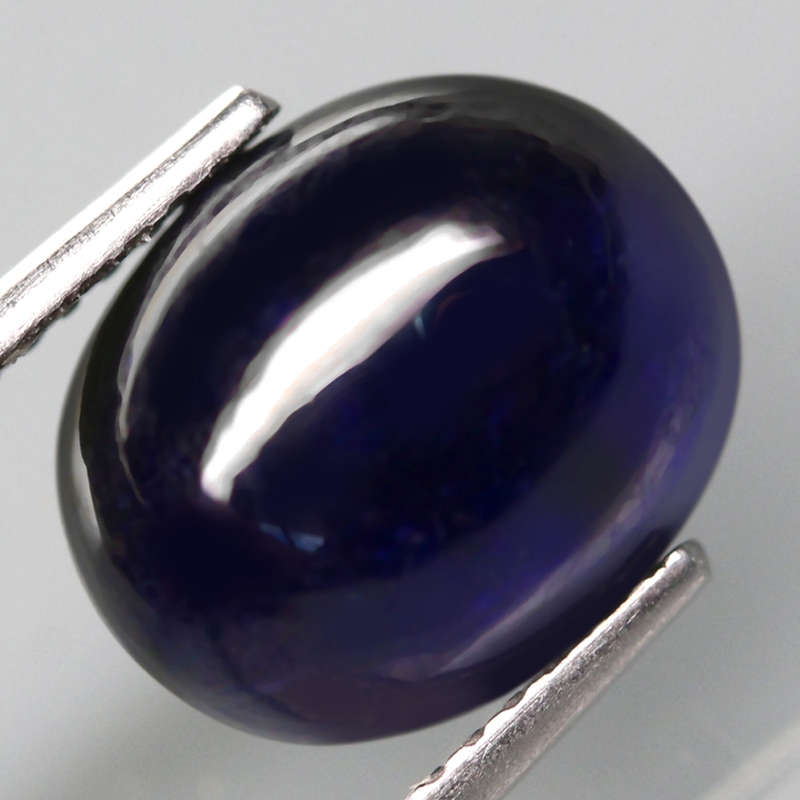 6.56Ct.  Sapphire Cornflower Blue Oval Cabochon Mozambique Gem Splendid Natural