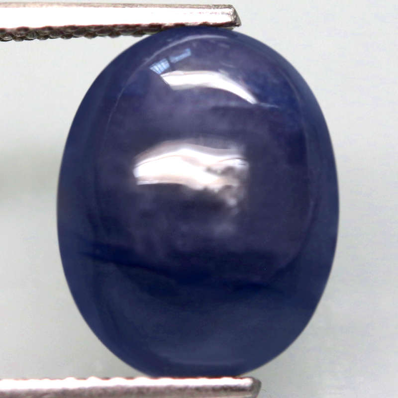 7.60Ct.  Sapphire Blue Oval Cabochon  Gem Ravishing Colour! Natural