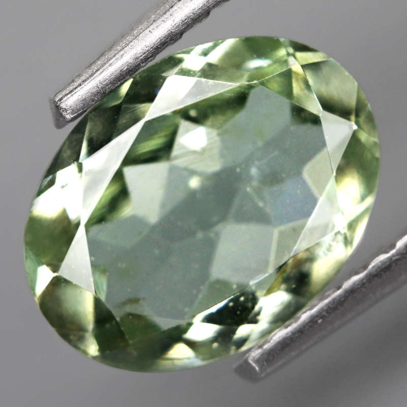 1.31Ct. Tourmaline Green Oval Mozambique Gem Ravishing Color! Alluring Natural