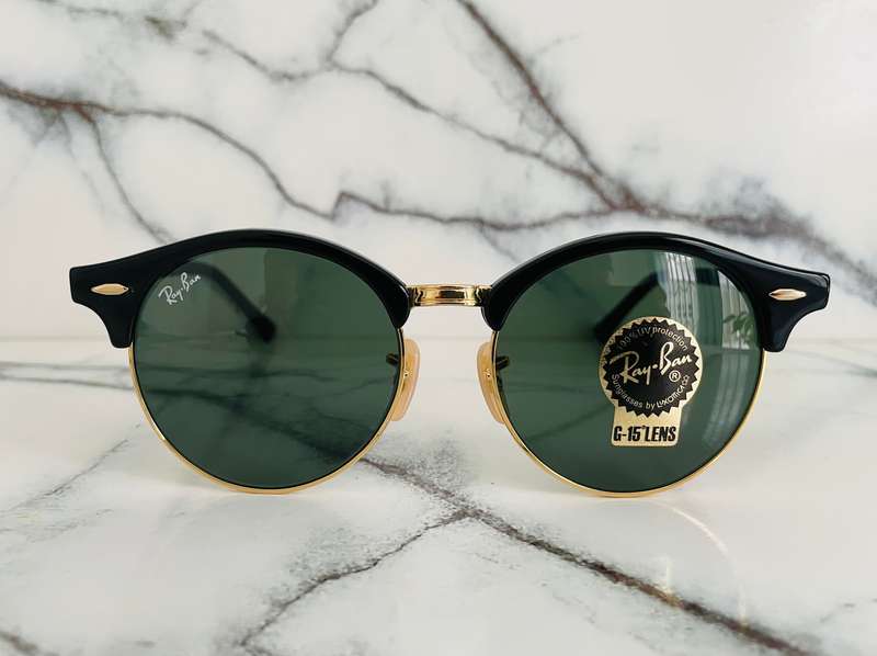 Ray-Ban  ClubRound Classic Sunglasses  RB4246 Green Lense