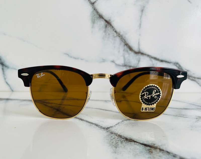 Ray-Ban  Club Classic Sunglasses  RB3016 Tortoise/Brown Lense