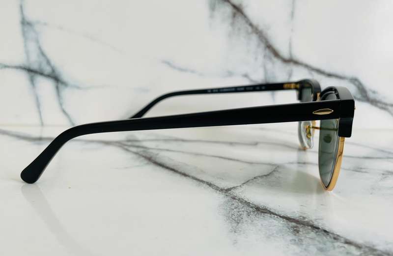 Ray-Ban  Club Classic Sunglasses  RB3016 Black/Green Lense