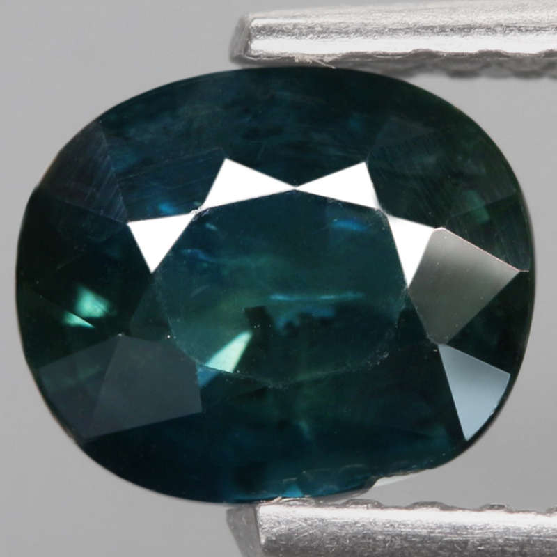 1.04Ct.  Sapphire Greenish Blue Oval Winza,Tanzania Ravishing! Unheated Gemstone