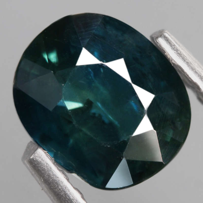 1.04Ct.  Sapphire Greenish Blue Oval Winza,Tanzania Ravishing! Unheated Gemstone