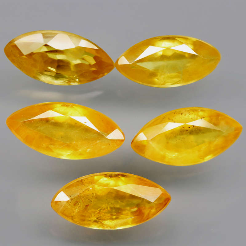 1.78Ct.  Sapphire Yellow Marquise Australia Gem Luxurious! Unheated Gemstone