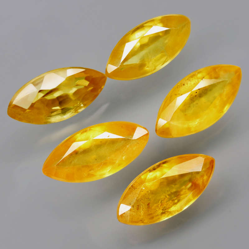 1.78Ct.  Sapphire Yellow Marquise Australia Gem Luxurious! Unheated Gemstone