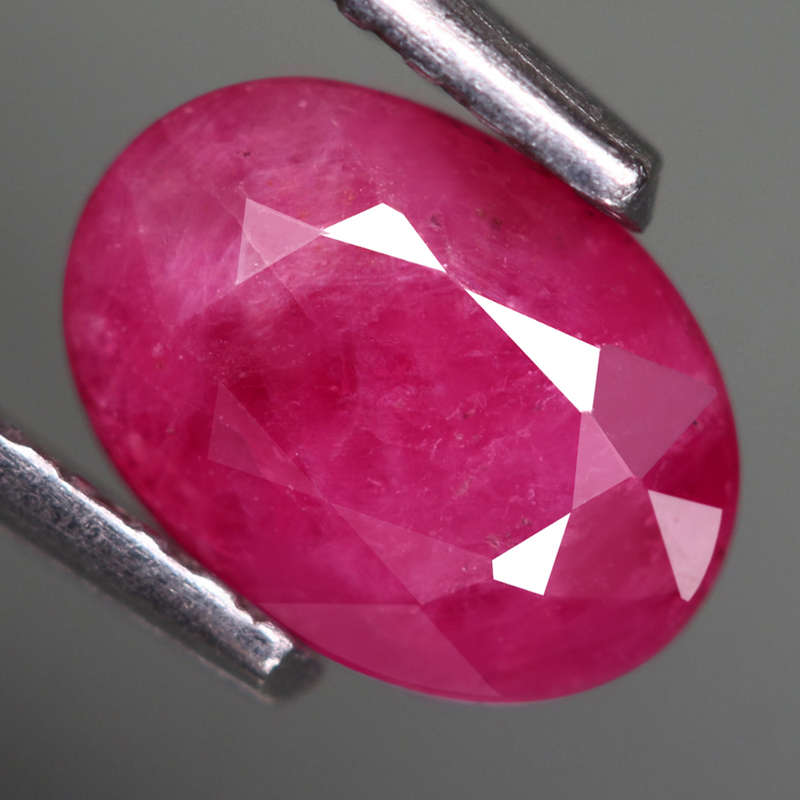 1.04Ct.  Gemstone Ruby Reddish Pink Oval Winza,Tanzania Ravishing! Normal Heated