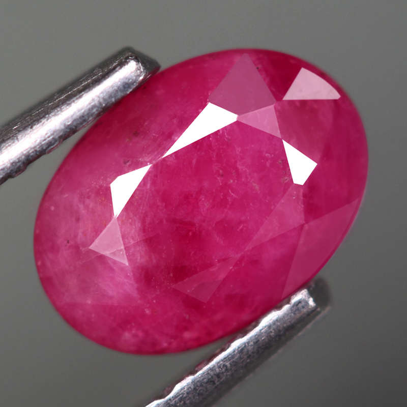 1.04Ct.  Gemstone Ruby Reddish Pink Oval Winza,Tanzania Ravishing! Normal Heated