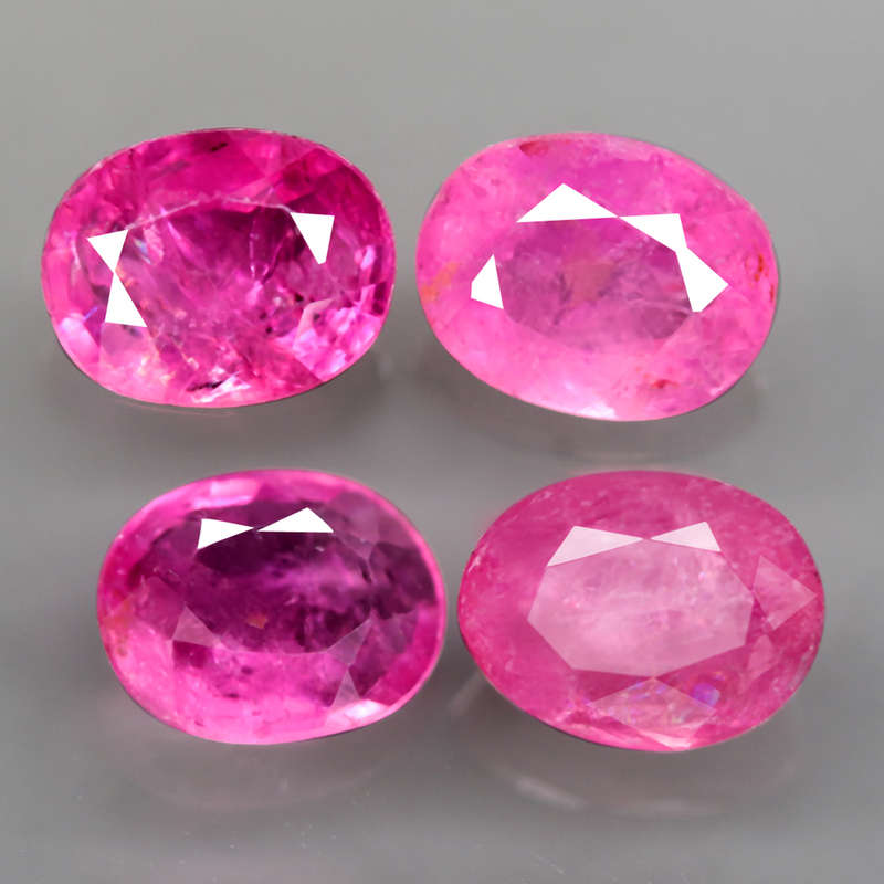 1.56Ct. Tourmaline Pink Oval Mozambique Luxurious For Jewelry! Unheated Gemstone