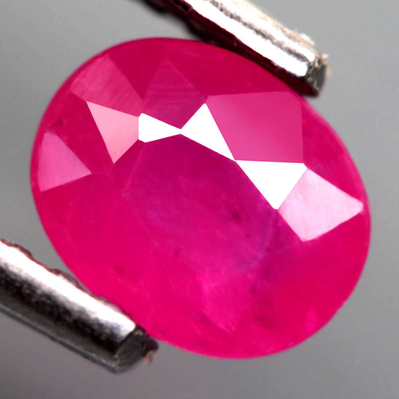 0.62Ct. Ruby Pinkish Red Oval **Winza,Tanzania**Ravishing Normal Heated Gemstone